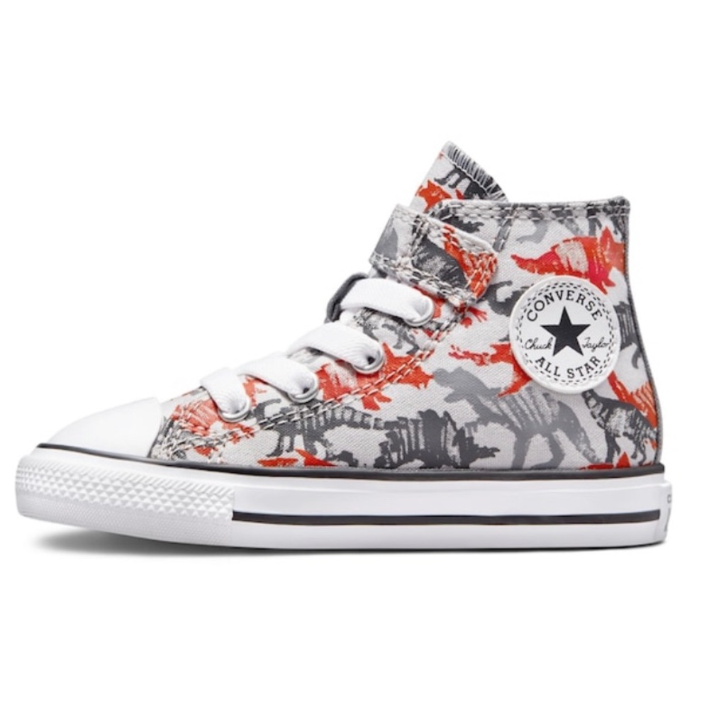 Boys Girls Converse All Star Dino Daze Sneakers Toddler baby Infant Size 4 w/box